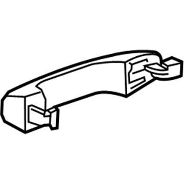 Chevy Exterior Door Handle - 22923605