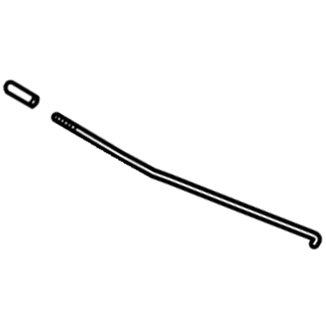 GM 22833391 Lock Rod, Black, Driver Side 22833391 GM Lock Rod, Black, Driver Side Illustration 1 of 1