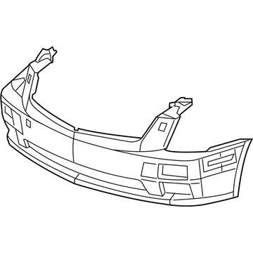Cadillac Bumper Cover - 12335930