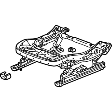 GM 13515143 Cushion Frame, Front 13515143 GM Cushion Frame, Front Illustration 1 of 1