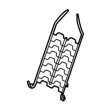 GM 13516004 Support Spring, Front 13516004 GM Support Spring, Front Illustration 1 of 1
