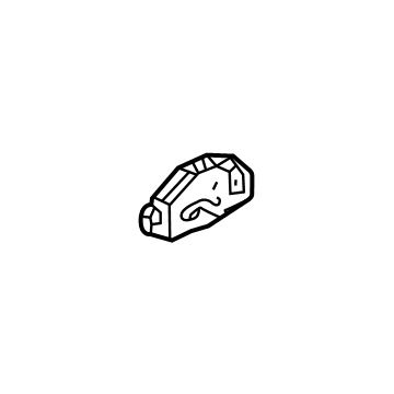 GM 84751536 Seat Switch, Black, Front Driver Side 84751536 GM Seat Switch, Black, Front Driver Side Illustration 1 of 1