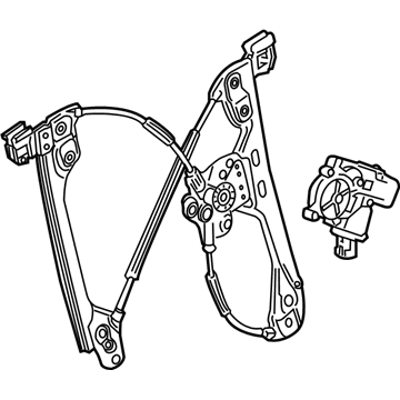 Cadillac Window Regulator - 84005615