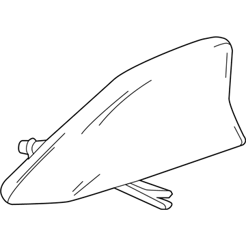 84190769 GM Antenna Base, Black Illustration 1 of 1