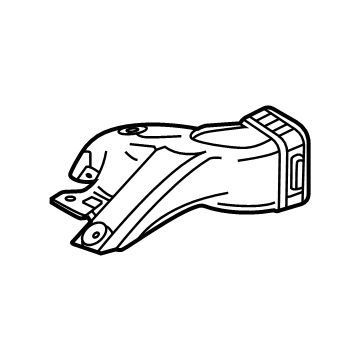 Chevy 23428535 Floor Duct
