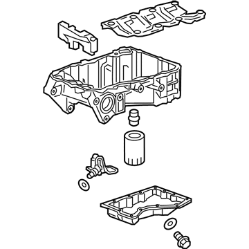 Chevy 12716562 Oil Pan