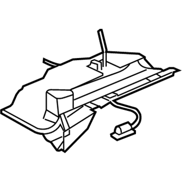 GM 25775566 Lower Insulator 25775566 GM Lower Insulator Illustration 1 of 1