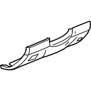GM 15269263 Knee Bolster 15269263 GM Knee Bolster Illustration 1 of 1