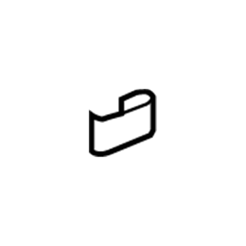 GM 10345696 Reinforcement Beam Reinforcement, Driver Side 10345696 GM Reinforcement Beam Reinforcement, Driver Side Illustration 1 of 1
