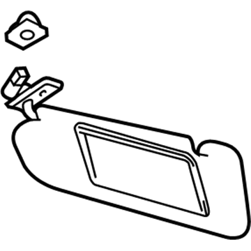 Chevy SS Sun Visor - 92282133