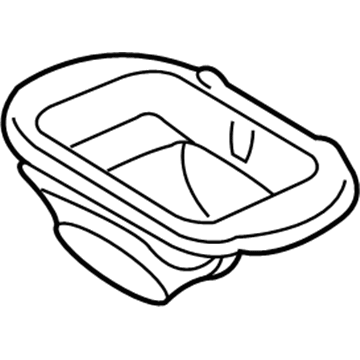GM 92191385 Lower Cover 92191385 GM Lower Cover Illustration 1 of 1