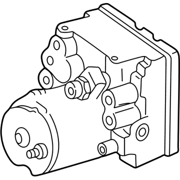 Chevy Corvette ABS Pump And Motor Assembly - 12527809