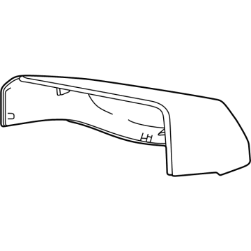 Chevy 87845732 Mirror Cover
