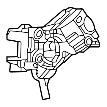 85117861 GM Switch Housing Illustration 1 of 1