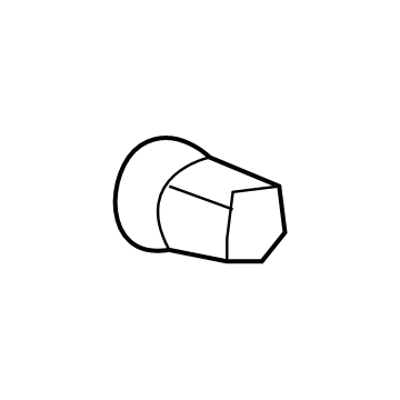 GMC 9596070 Wheel Nut