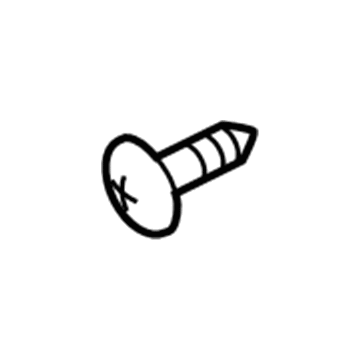 Chevy 9423101 License Bracket Bolt