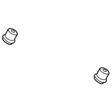 GM 92159133 Crossmember Bushing 92159133 GM Crossmember Bushing Illustration 1 of 1