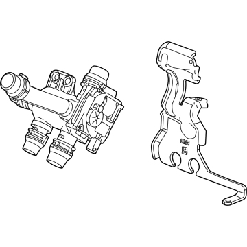 Cadillac 13555150 Water Valve