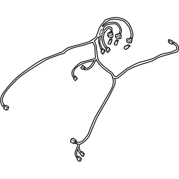 GM 22708838 Wire Harness 22708838 GM Wire Harness Illustration 1 of 1