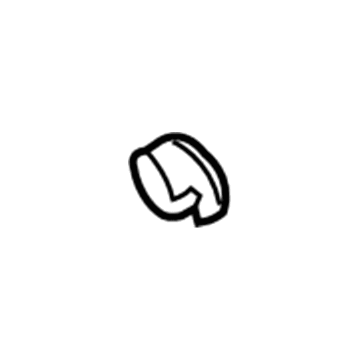 GM 22612315 Coat Hook 22612315 GM Coat Hook Illustration 1 of 1
