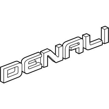 GMC 85126849 Nameplate
