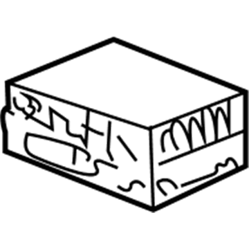 Chevy 16256821 Radio