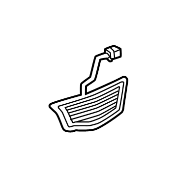 GM 85064579 Pushbutton Assembly-Rear Closure Release W/Emblem 85064579 GM Pushbutton Assembly-Rear Closure Release W/Emblem Illustration 1 of 1