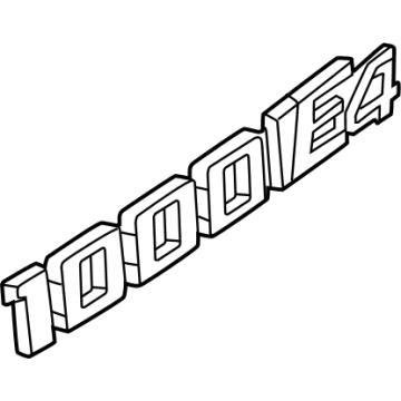 Cadillac ESCALADE IQ Emblem - 87843634