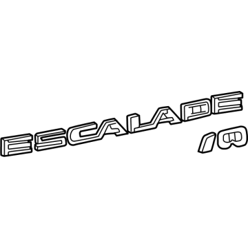 Cadillac ESCALADE IQ Emblem - 86527942