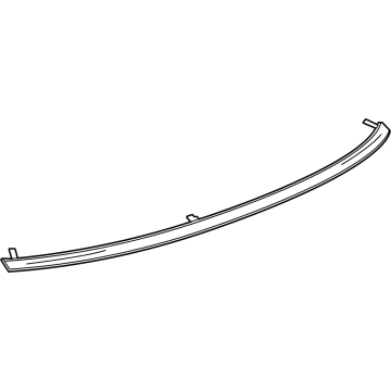 85033090 GM Applique Assembly-Rear Closure Center Lower *Galvano Silvv Illustration 1 of 1