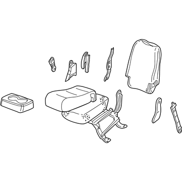 Chevy 88942310 Seat Assembly