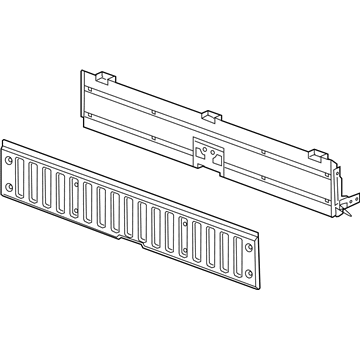 87859029 GM Step Assembly-Pick Up Box Auxiliary End Gate Illustration 1 of 1