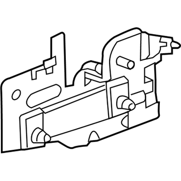 GM 25901757 Vapor Canister Bracket 25901757 GM Vapor Canister Bracket Illustration 1 of 1