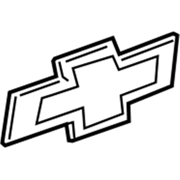 GM 95328077 Emblem 95328077 GM Emblem Illustration 1 of 1