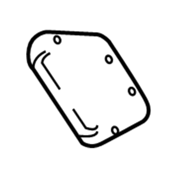 GM 24264873 Lower Cover 24264873 GM Lower Cover Illustration 1 of 1