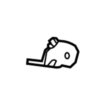 GM 15914588 Brake Hose Bracket, Rear Passenger Side 15914588 GM Brake Hose Bracket, Rear Passenger Side Illustration 1 of 1