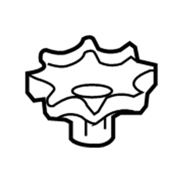 GM 92243047 Retainer Plate Retainer Nut 92243047 GM Retainer Plate Retainer Nut Illustration 1 of 1