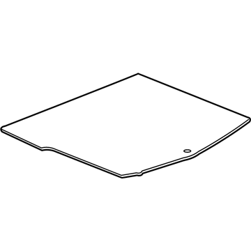 GM 92250938 Floor Mat 92250938 GM Floor Mat Illustration 1 of 1