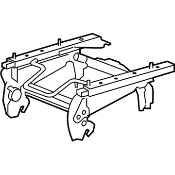 88896628 GM Seat Track Illustration 1 of 1