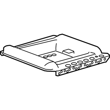 GM 88896629 Cushion Frame 88896629 GM Cushion Frame Illustration 1 of 1