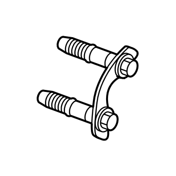 GM 11602593 Drive Shaft Retainer, Front 11602593 GM Drive Shaft Retainer, Front Illustration 1 of 1