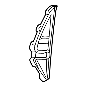 Cadillac 85593618 Lamp Bezel