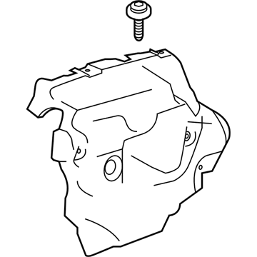 Cadillac 12664399 Rear Insulator