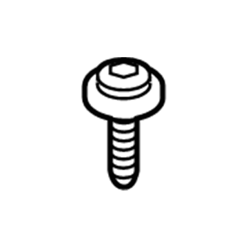 Cadillac 12665222 Rear Insulator Clip