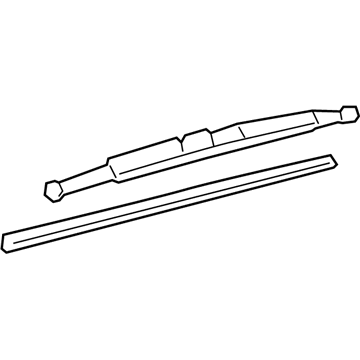 Chevy Equinox Wiper Blade - 19432589