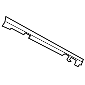 84462302 GM Side Baffle, Passenger Side Illustration 1 of 1