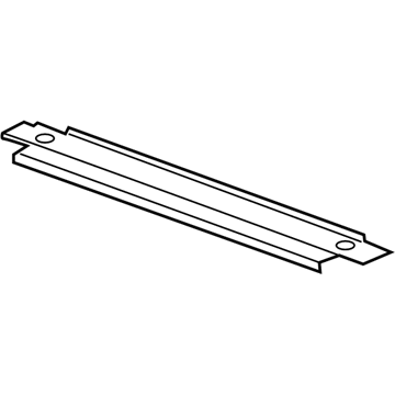 GM 84587449 Upper Baffle 84587449 GM Upper Baffle Illustration 1 of 1
