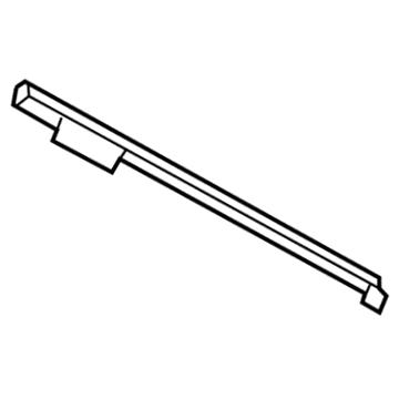 GM 84462301 Side Baffle, Driver Side 84462301 GM Side Baffle, Driver Side Illustration 1 of 1