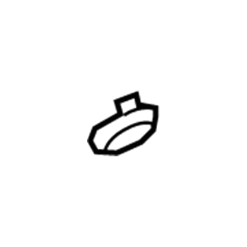 Chevy 25786185 Upper Center Pillar Trim Cap