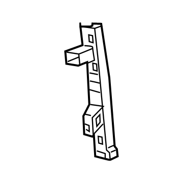 GM 84591927 Front Guide, Passenger Side 84591927 GM Front Guide, Passenger Side Illustration 1 of 1